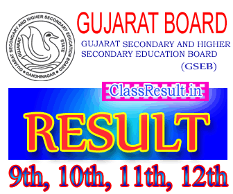 gseb Result 2022 class SSC, 10th, HSC, 12th